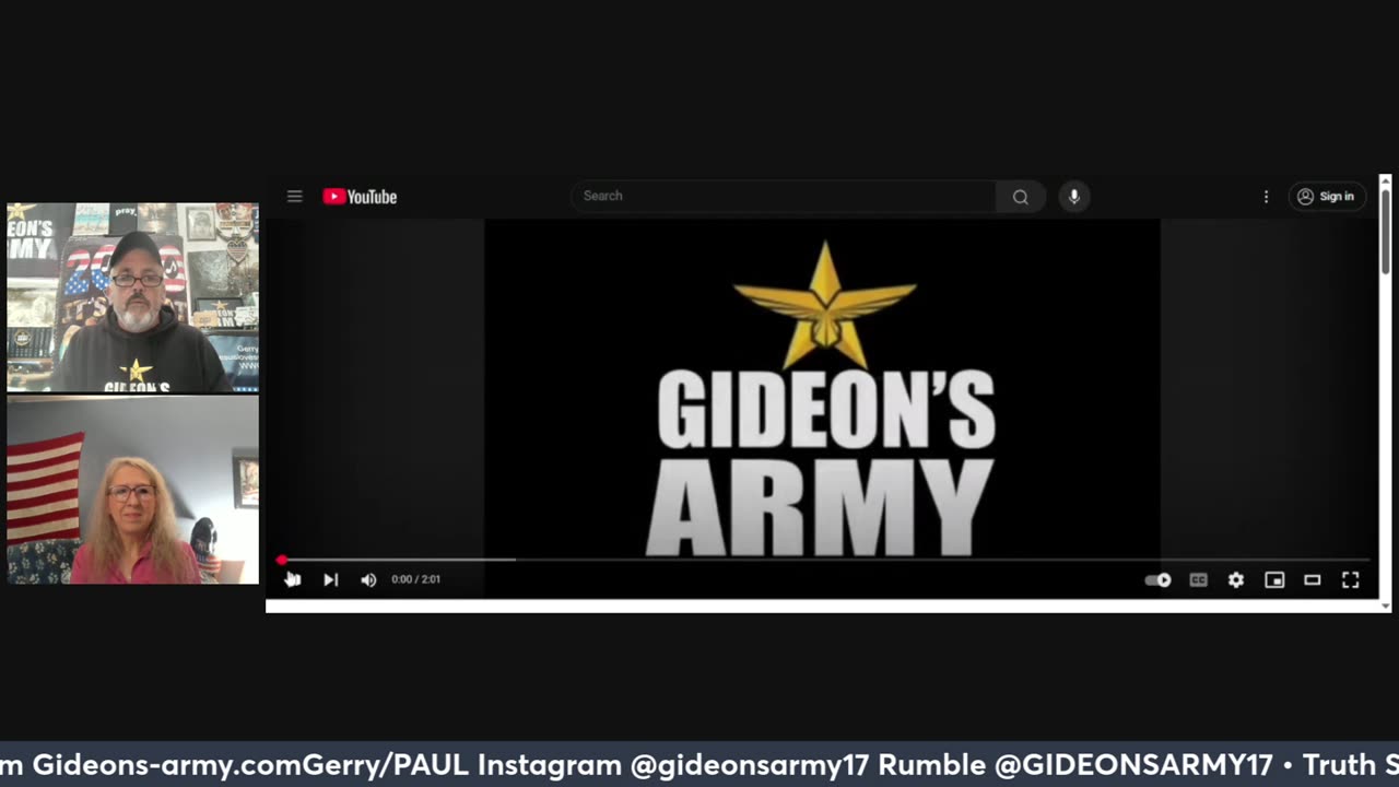 GIDEONS ARMY FRIDAY LIVE @ 930 AM EST 8/22/25