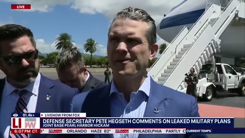 BREAKING: Hegseth responds to report of leaked war plans