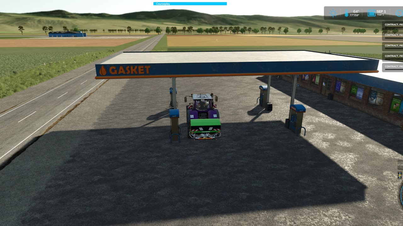 FS25 Fertilizing Fields