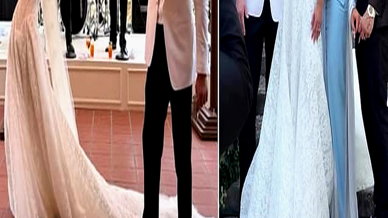 All About Nina Agdals Two Wedding Dresses as She