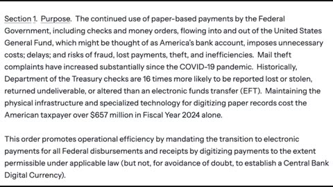 CASH IS DEAD! TRUMP SIGNS EXECUTIVE ORDER FORCING AMERICA INTO DIGITAL PAYMENTS ONLY CONTROL SYSTEM!