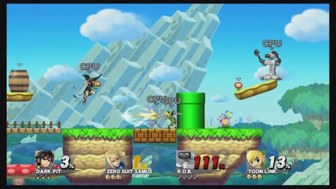 Super Smash Bros 4 Wii U Battle978