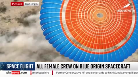 Inside the Blue Origin rocket with the first all-female crew in over 60 years