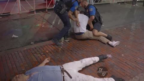 Fight Breaks Out on 6th Street in Austin, TX – April 26, 2025