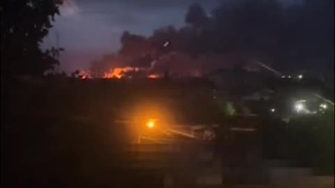 The Russian Aerospace Forces continue to work on the Kremenchug Oil Refinery