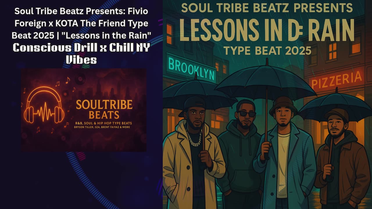 Soul Tribe Beatz Presents: “Lessons in the Rain” – Fivio Foreign x KOTA The Friend Type Beat 2025