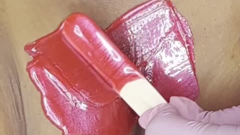 Underarm Waxing Using Sexy Smooth Cherry Desire Hard Wax | @prettyblinkk.aesthetics