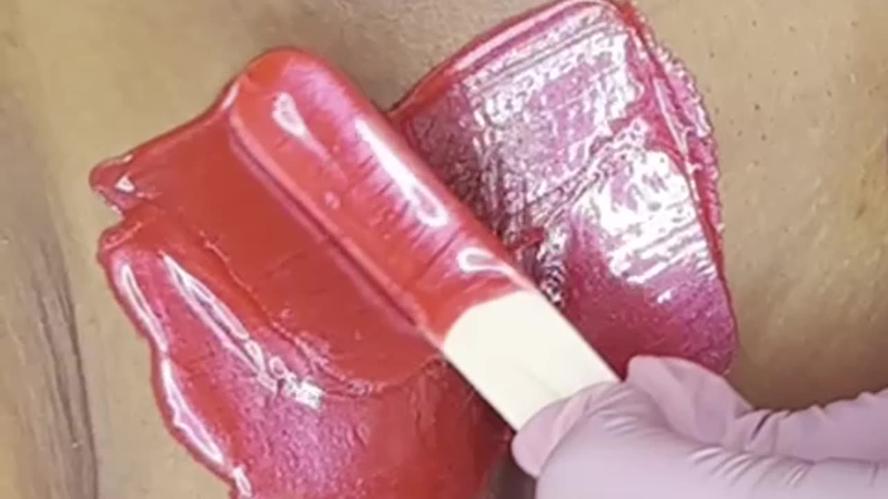 Underarm Waxing Using Sexy Smooth Cherry Desire Hard Wax | @prettyblinkk.aesthetics