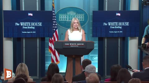 LIVE: Trump Press Secretary Karoline Leavitt Holds Press Conference at White House...