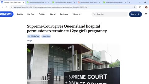 ABC story on child pregnancy features Gillick, Gillette and pseudonym G. What are the odds?