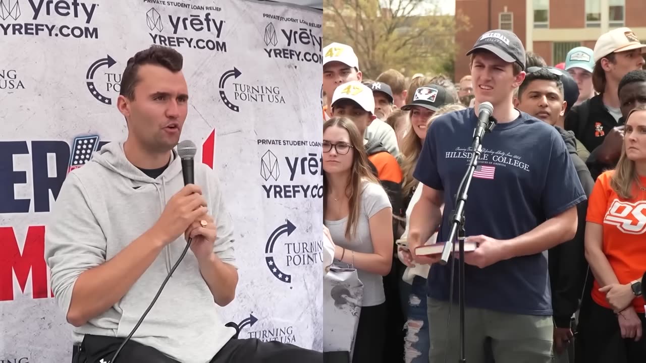 Charlie Kirk VS Oklahoma State University