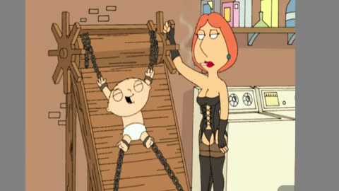 Lois beats Stewie