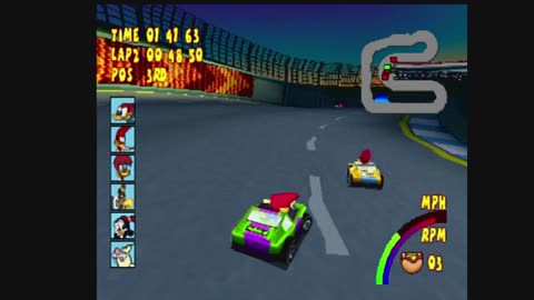 Woody Woodpecker Racing Race10