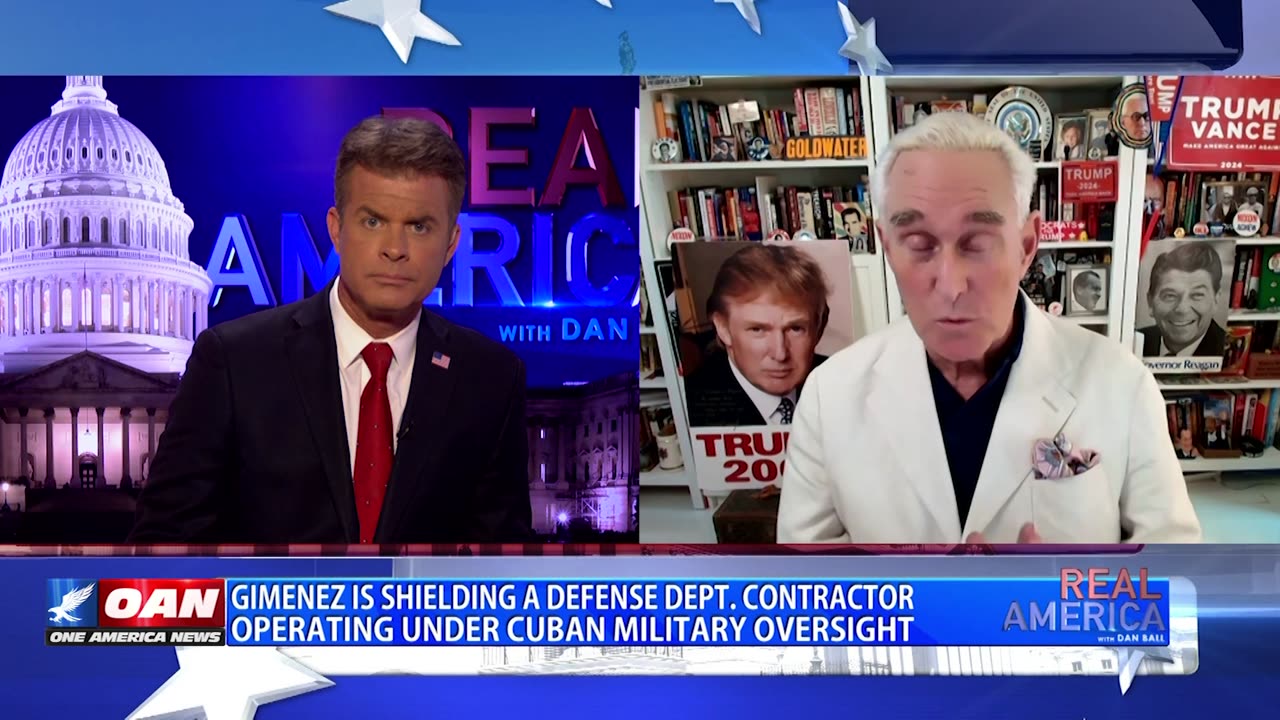 REAL AMERICA -- Dan Ball W/ Roger Stone, 8/13/25