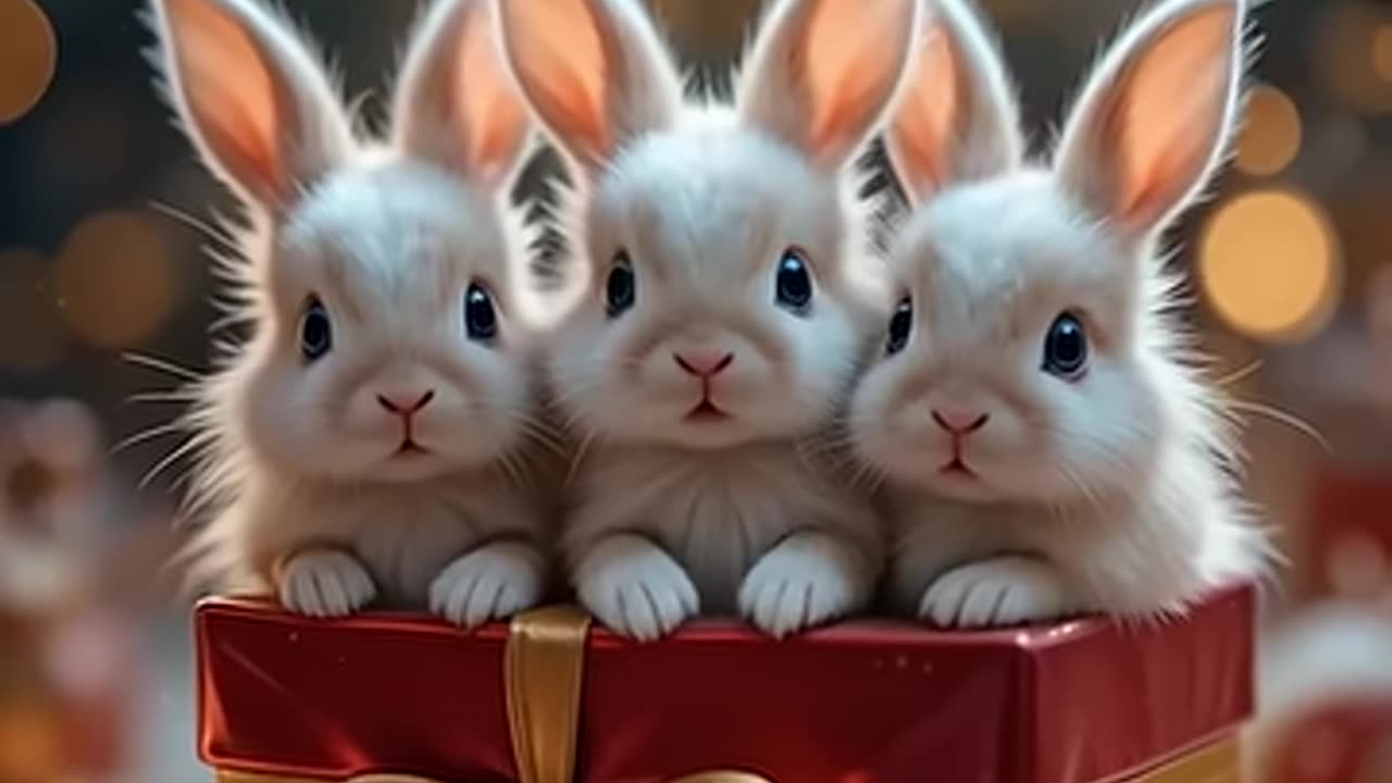 Cuteness Explosion! 🎁🐶🐱🐣🐯🐰🐑_