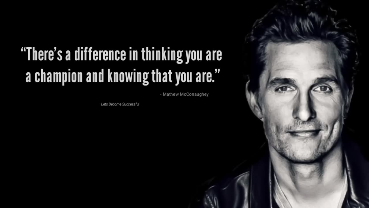 Life Is Not FAIR | Matthew McConaughey’s Most Honest Motivational Speech