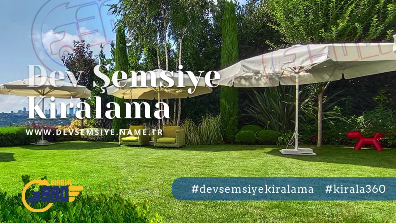 dev semsiye kiralama 2025