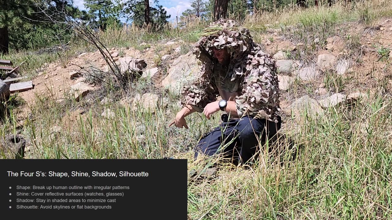 Camoflage and Concealment Basics | Basics of Guerilla Warfare