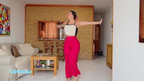 Prueba de leggings 👖 hermosos y ajustados en 4k 🌸