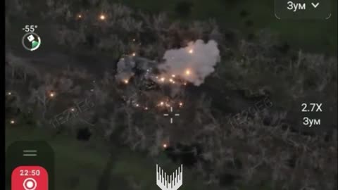 Pair of Russian APCs Run the Gauntlet(Spectacular Drone Strikes)