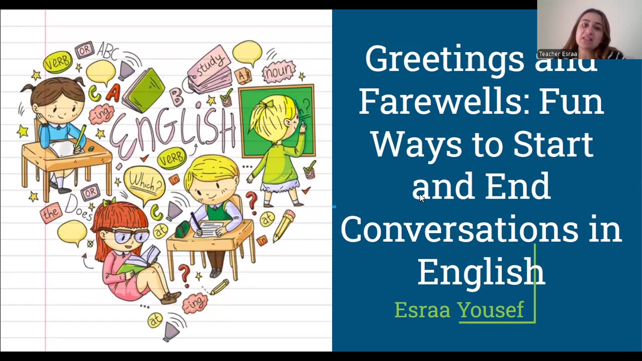 Greetings & farewells