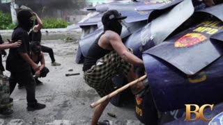Clashes, arrests as tens of thousands protest corruption in Philippines