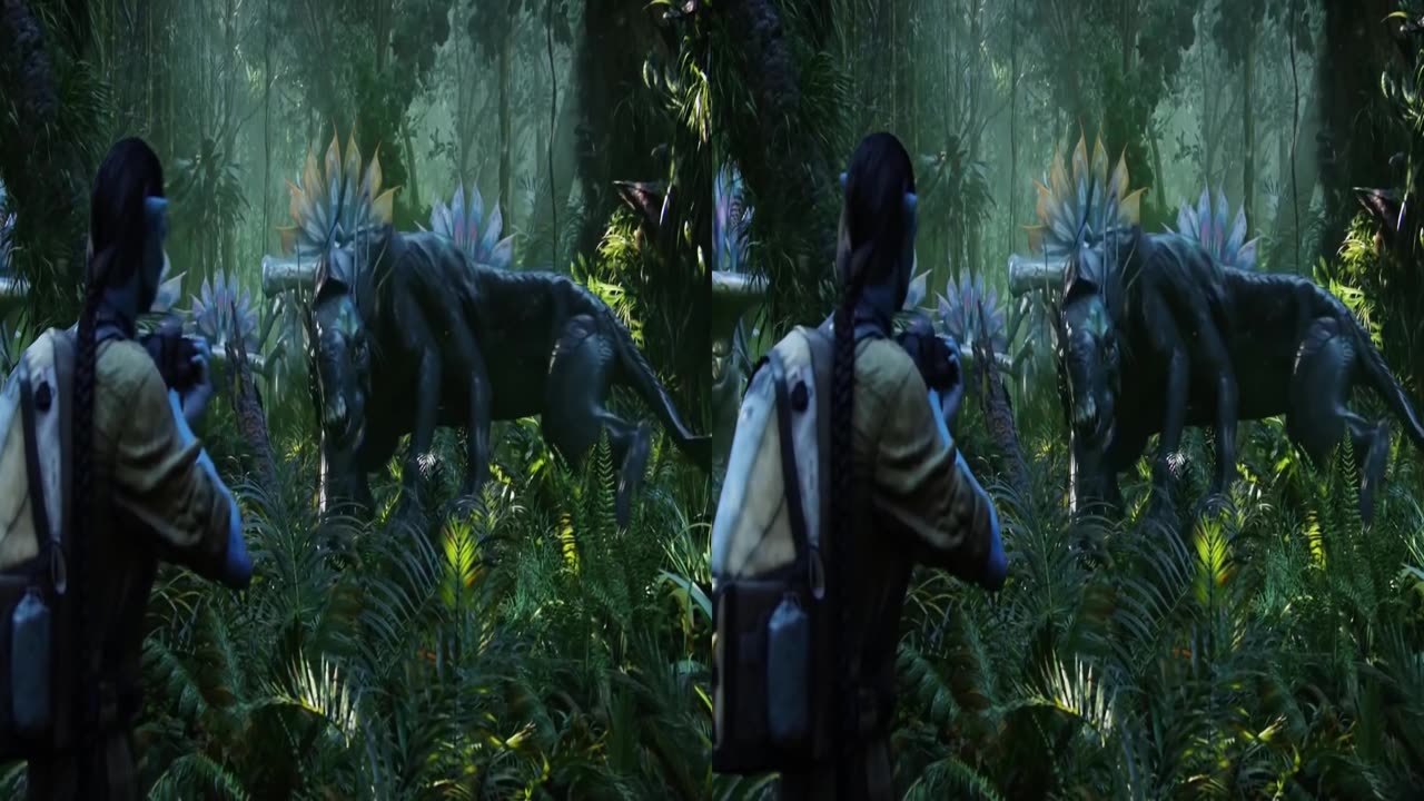 Avatar 3D Movie Clip for VR