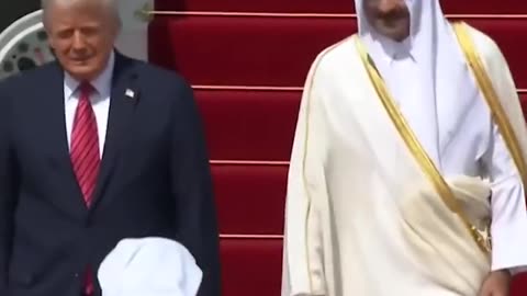 🇶🇦🇺🇸 US President Donald Trump has officially arrived in Doha on 14 May 2025.