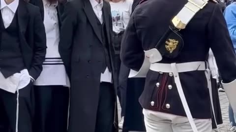 Jews Disrespecting The King's Guards