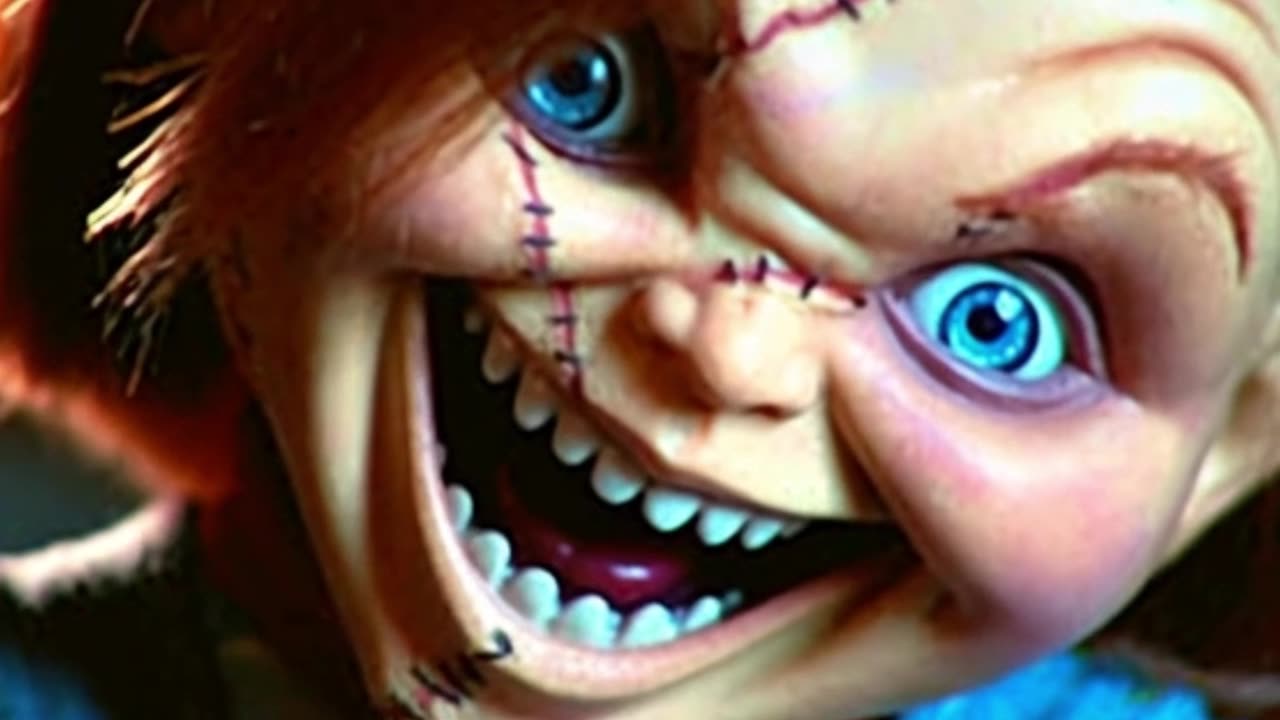 Chucky the killer doll has a very important message for you.