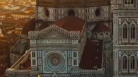 The incredible architecture of Florence Cathedral in Italy