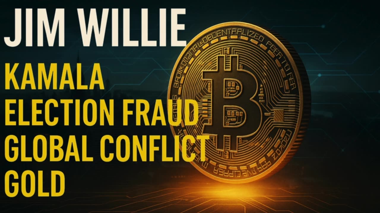 📊Jim Willie EXPOSES Kamala’s Agenda, Election Fraud & The Global Gold Shift