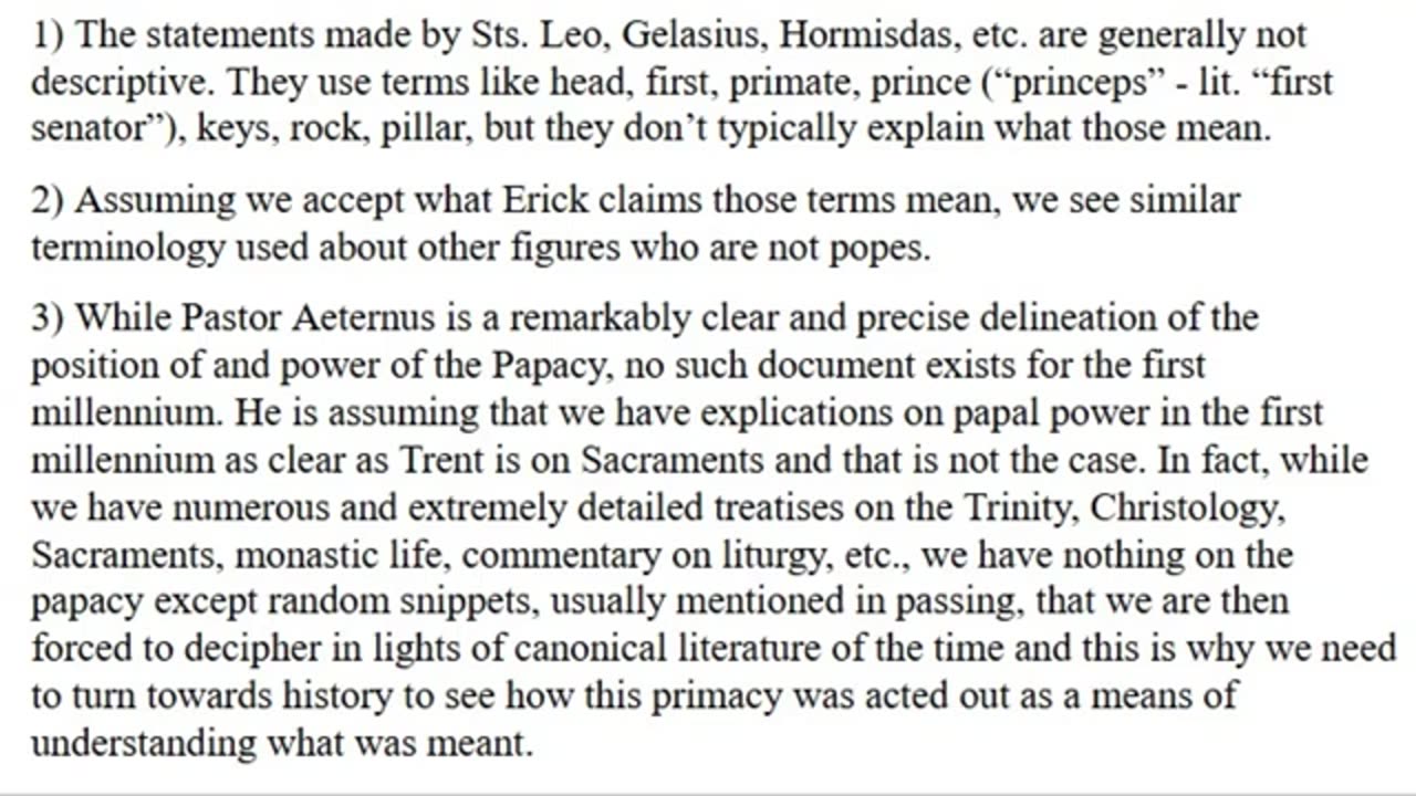 Why the Minimalist Argument for the Papacy Fails