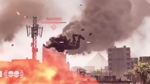 BF6: Epic exploding tank rocket man elimination