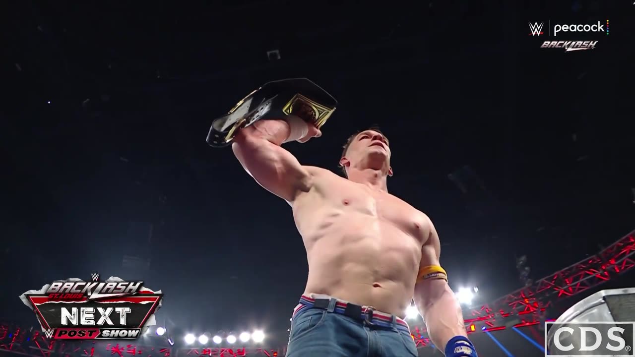 John Cena vs Randy Orton Backlash 2025 Highlights