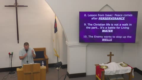 7-27-25 AM - "Wells, Worship, and the Faithfulness of God" - Pastor Devin Miller
