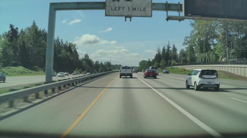 Road Rage on I-5: Semi vs. Kia