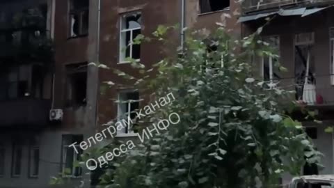 🔥🏢 Ukraine Russia War | Ukrainian POV of Blazing Apartment Fire in Odesa | RCF