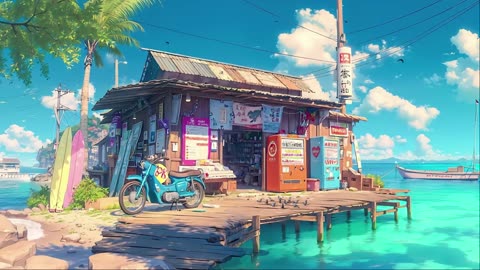 Work & Study Lofi 🌊 Japanese Café Soft Music for Focus & Calm | Morning Lofi Playlist