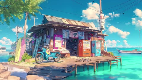 Work & Study Lofi 🌊 Japanese Café Soft Music for Focus & Calm | Morning Lofi Playlist