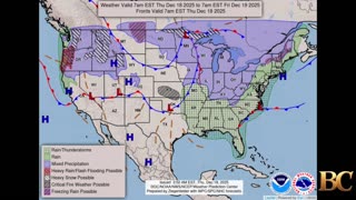 National Weather Forecast (December 18, 2025)