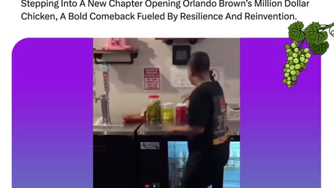 Former Disney Star Orlando Brown Launches Million Dollar Chicken, Marking A Resilient Comeback