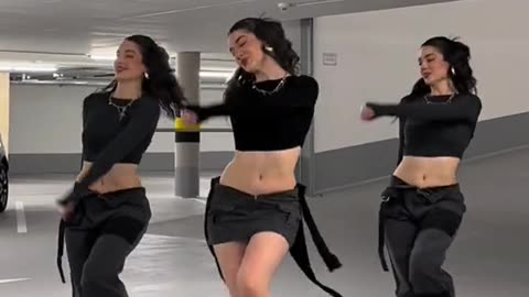 Latinas dancing