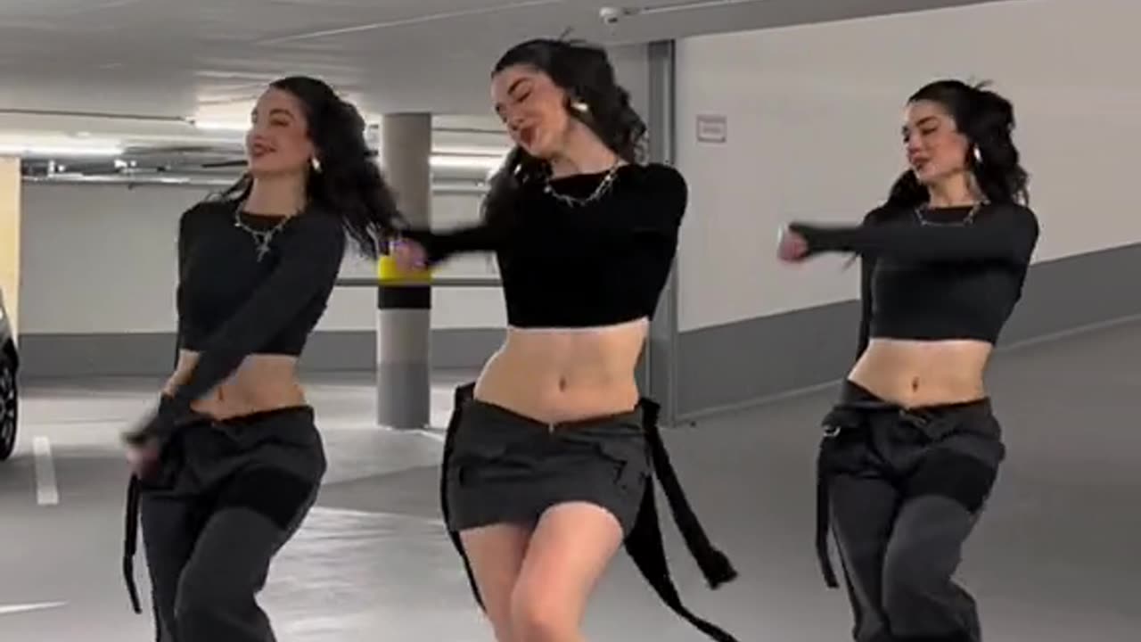 Latinas dancing