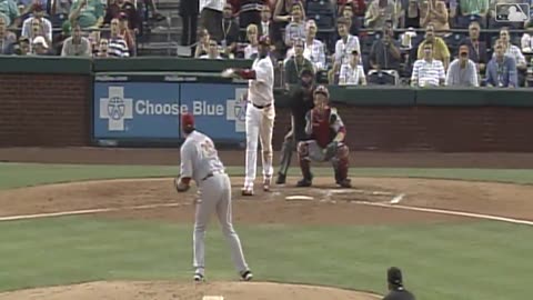 Ryan Howard his longest homerun in Citizens Bank Park history. June 27, 2007 505 ft