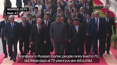 Putin and Xi Jinping talking about organ transplants and living 150 years