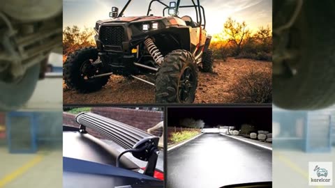 Nilight - 70015C-A LED Light Bar 22Inch 120W Curved Spot Flood Combo LED Driving