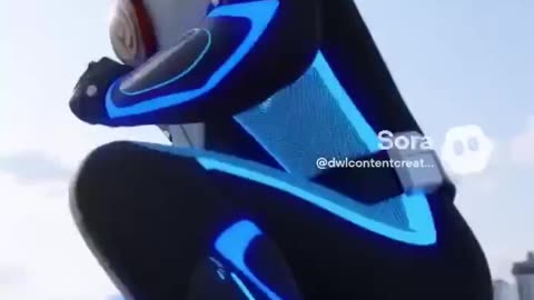 DWL Turns Into a Power Ranger | Sora ai