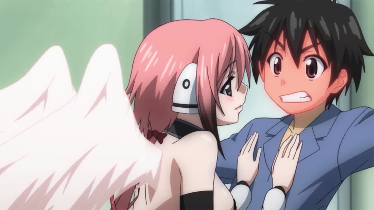 Heaven's Lost Property - Ikaros smiling