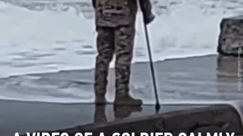 Odessa – Ukrainian Soldier with a Crowbar